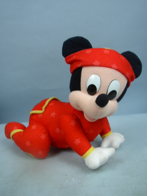 mickey mouse crawling baby