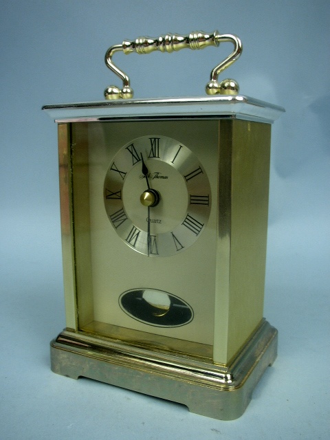 Seth Thomas Charm Brass Carriage Clock Model #243  