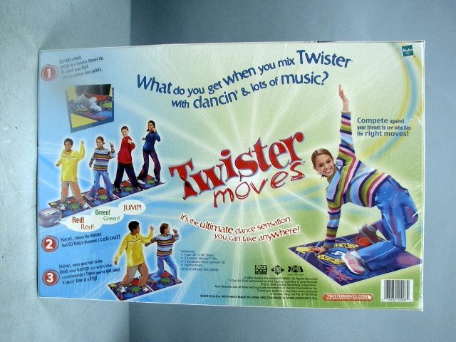 Twister Moves Game by Milton Bradley